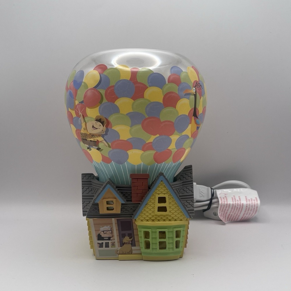 Disney Pixar Up Movie Scentsy Warmer Light House & Balloons Fragrance Wax Melter
